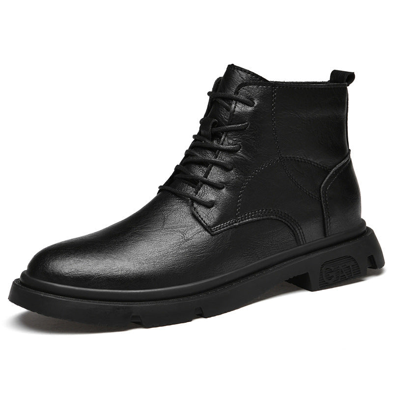 Bottines pour homme en cuir GAT™ avec Réhausse Intégrée de 6 à 8 cm